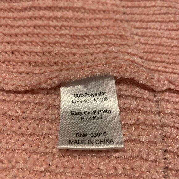 Show my your mumu pink champagne colored cardigan - Picture 4 of 4